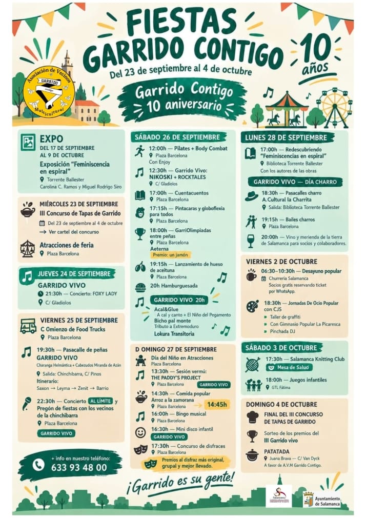 Fiestas del barrio de Garrido