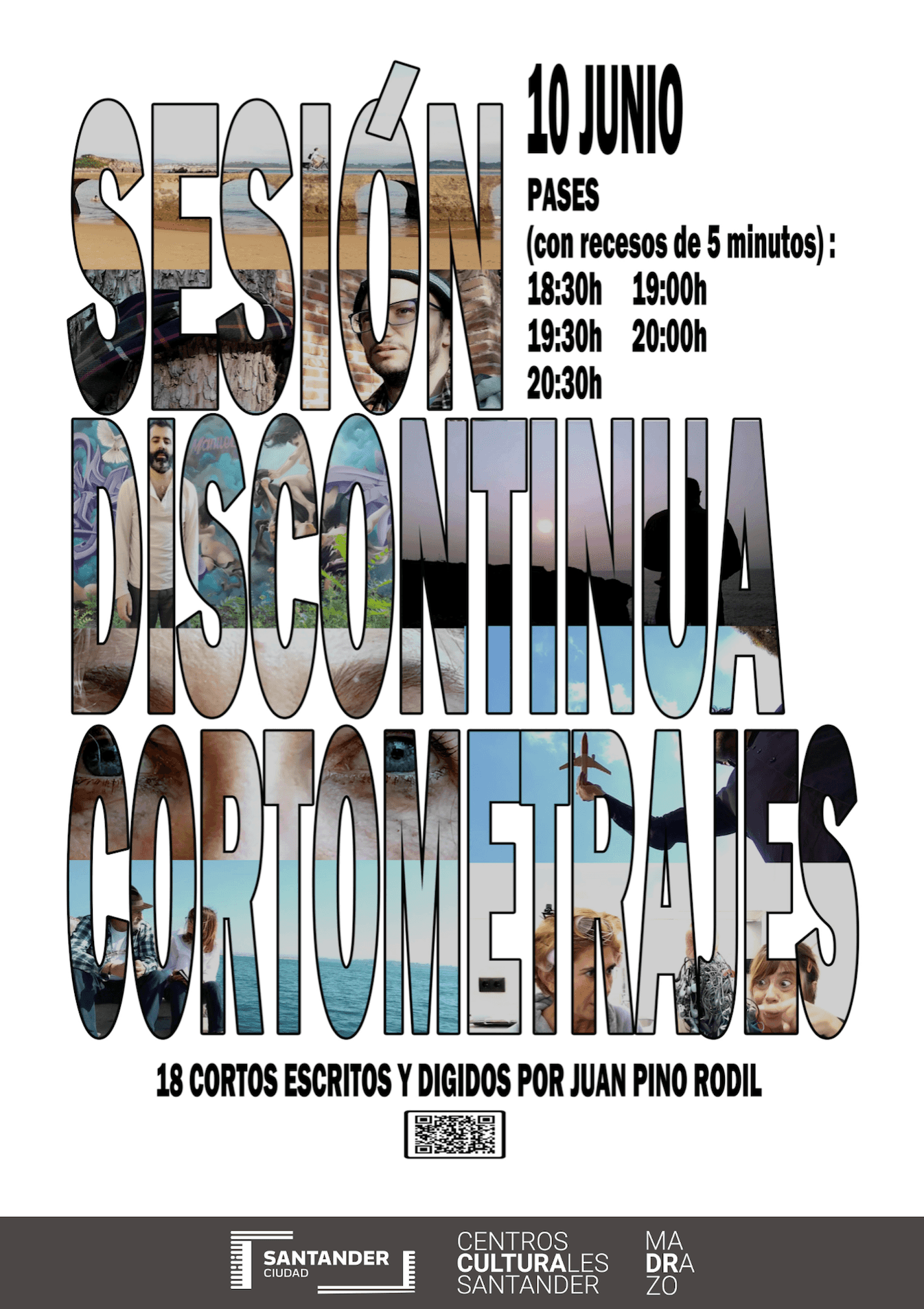 Proyecci贸n de cortometrajes de Juan Pino Rodil
