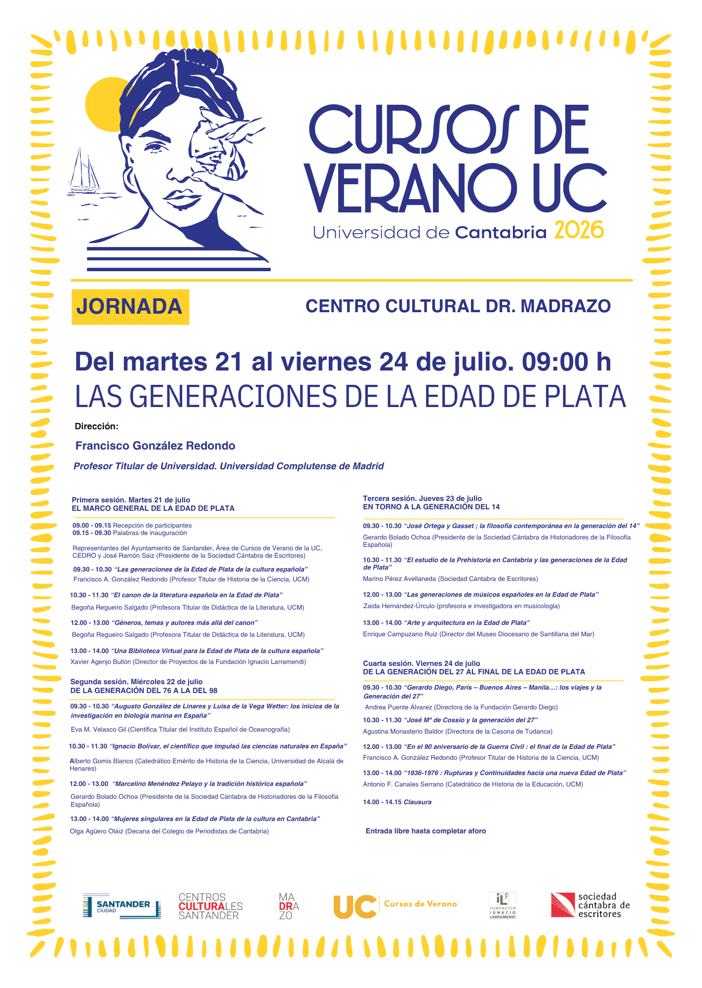 Jornadas 'Las generaciones de la Edad de Plata'