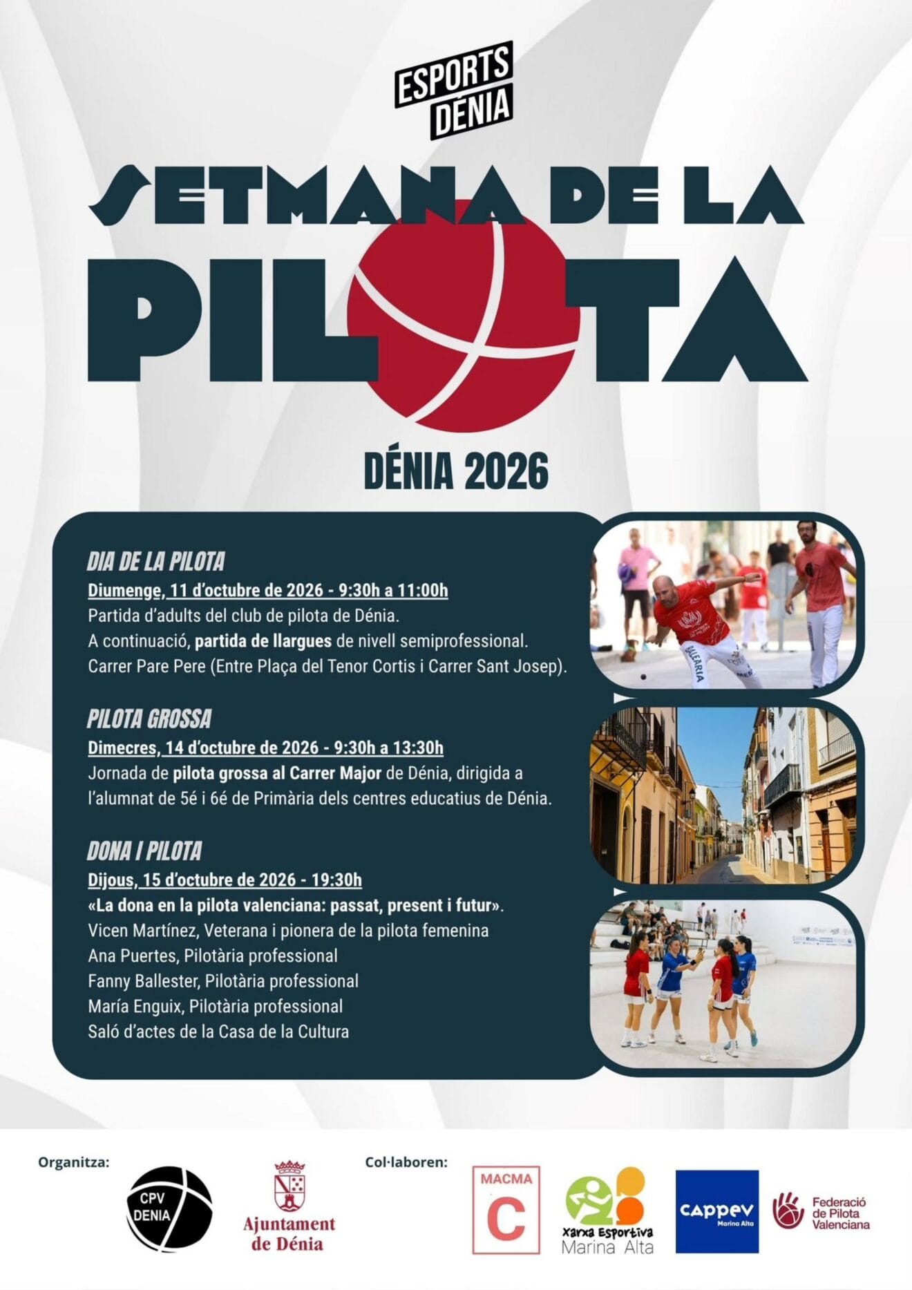 Setmana de la Pilota en Dénia