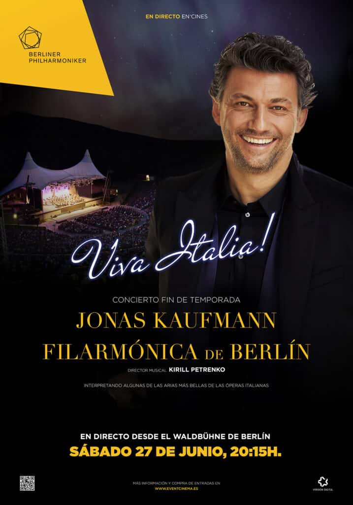 Viva Italia! Filarmónica de Berlín & Jonas Kaufmann en directo