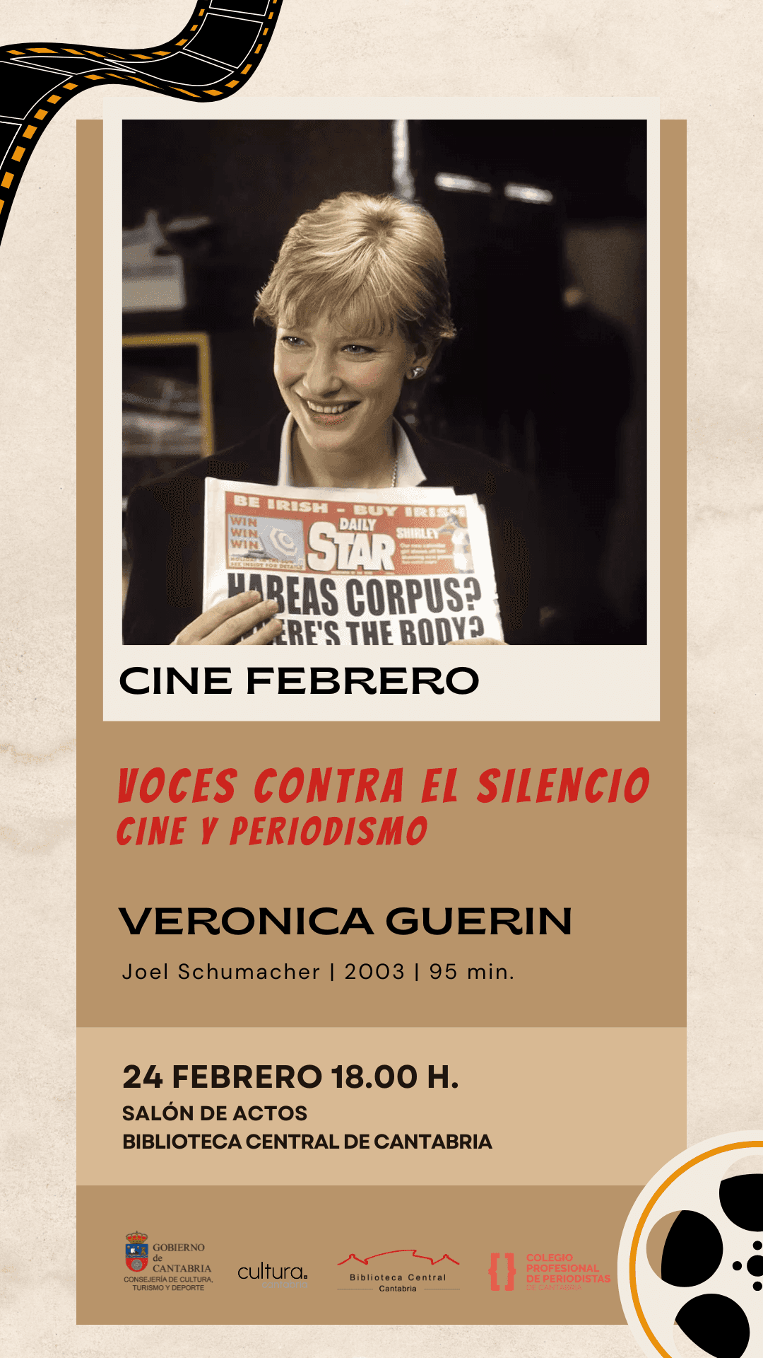 Cine y periodismo: Veronica Guerin, de Joel Schumacher