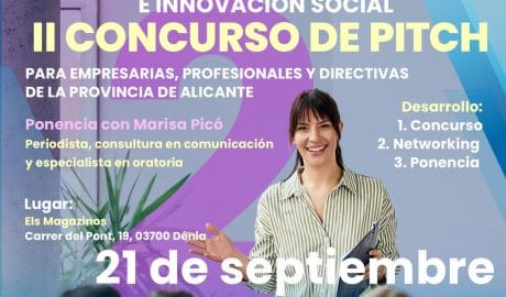 Concurso de Pitch Dones, diàleg i innovació social