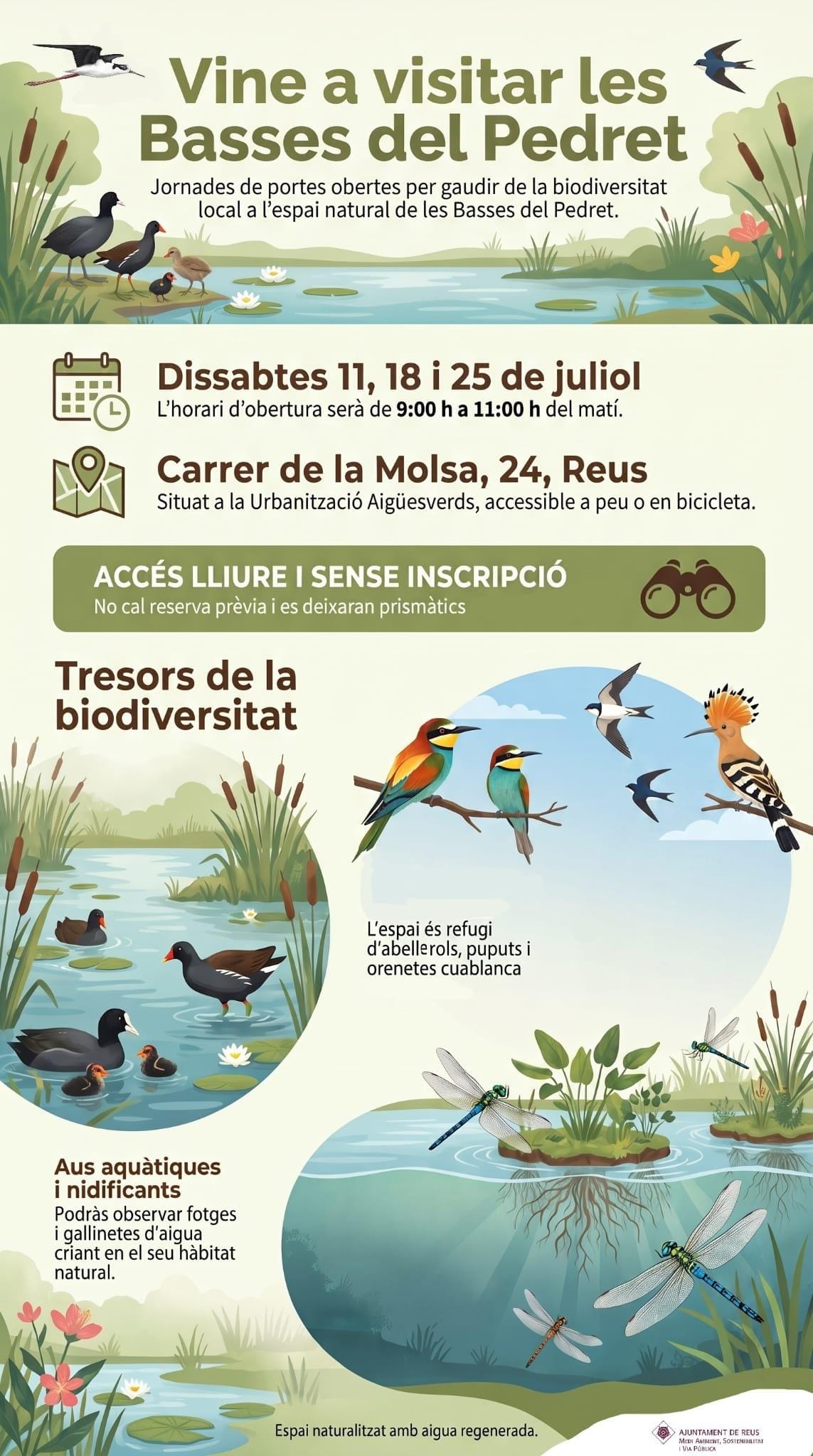 Visita Guiada a les Basses del Pedret