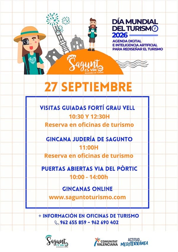 Actividades por el Día Mundial del Turismo