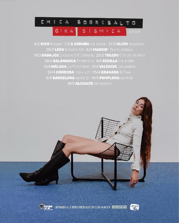 Chica Sobresalto en concierto