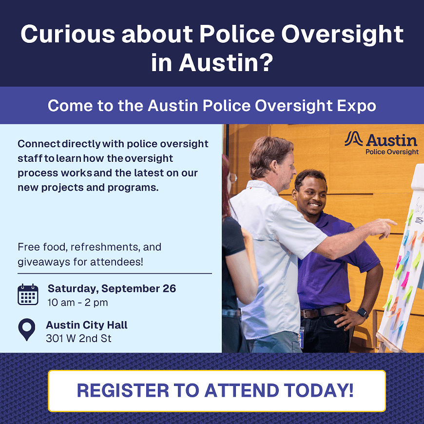 Austin Police Oversight Expo