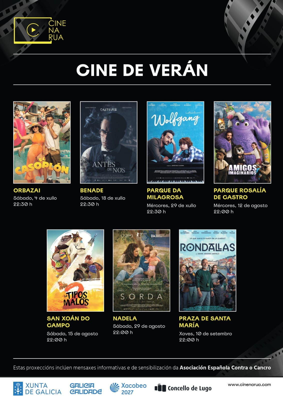 Cine na Rúa: Proyección de 'Antes de nós'