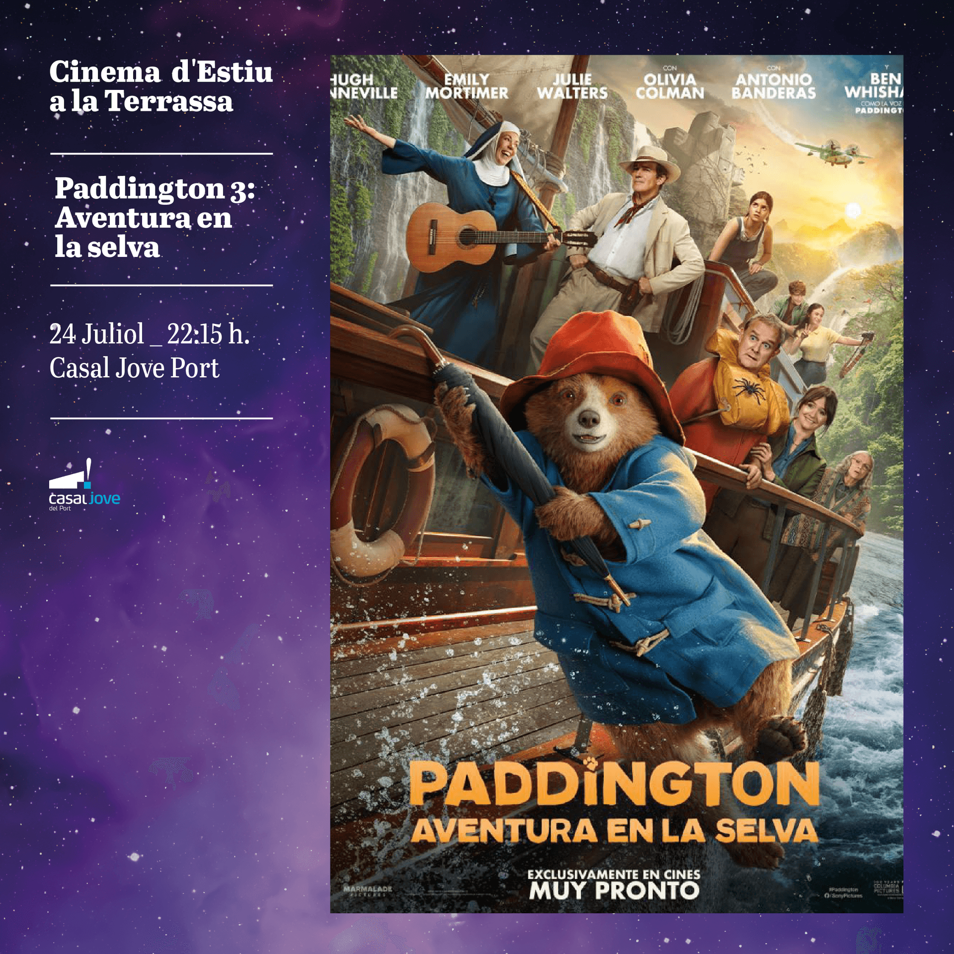 Paddington 3: Aventura en la selva - Cine de Verano
