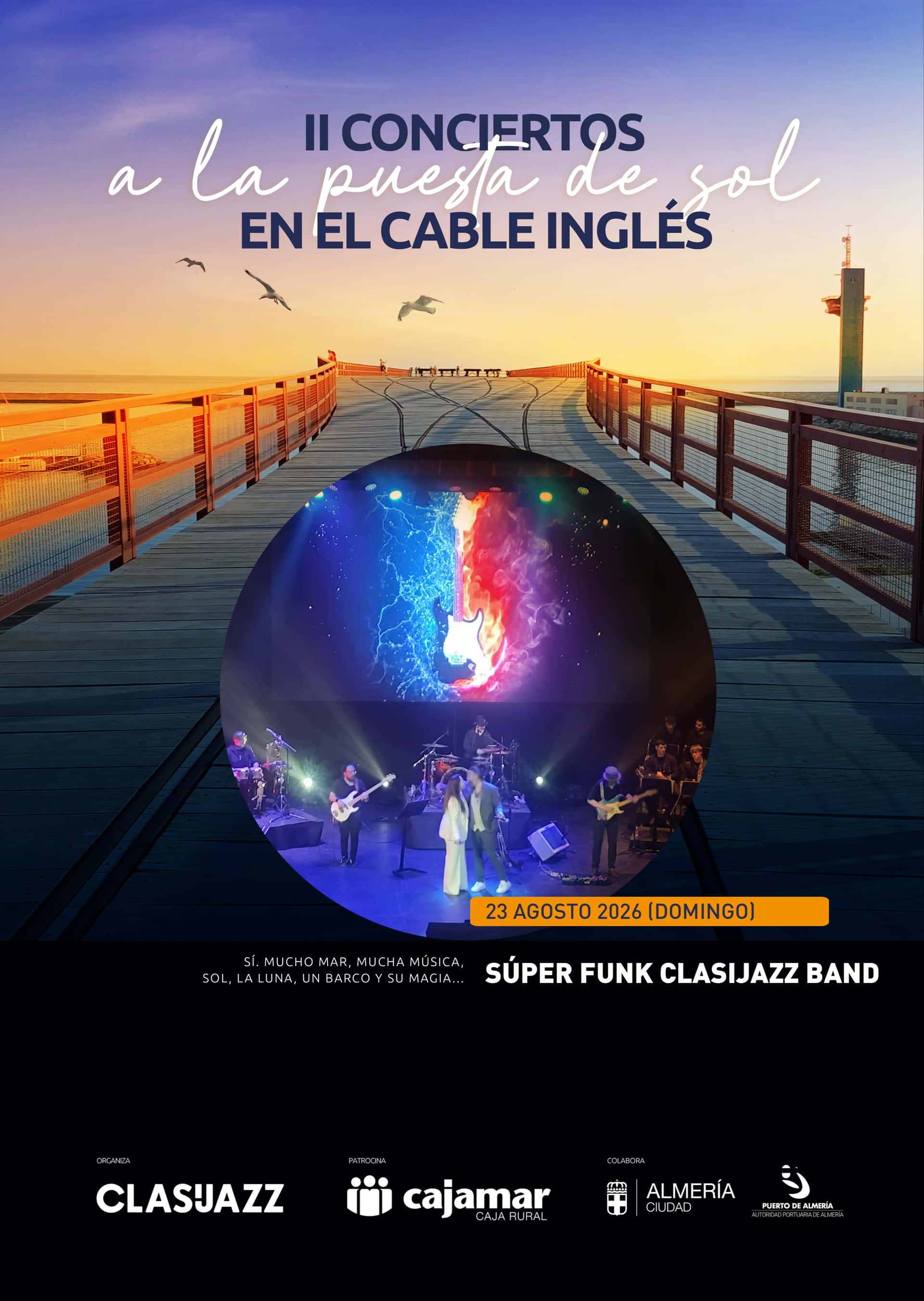 Súper Funk Clasijazz Band - II Conciertos a la puesta de sol