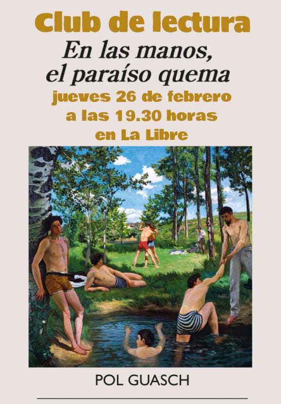 Club de lectura de La Libre: En las manos, el paraíso quema
