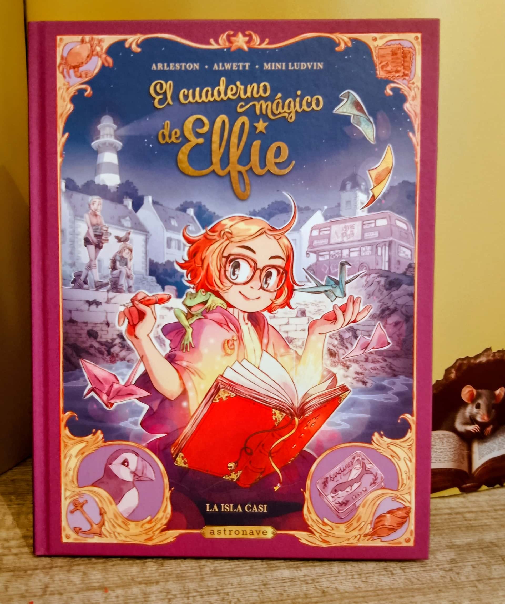 Club de lectura de 9 a 12 años: El cuaderno mágico de Elfie