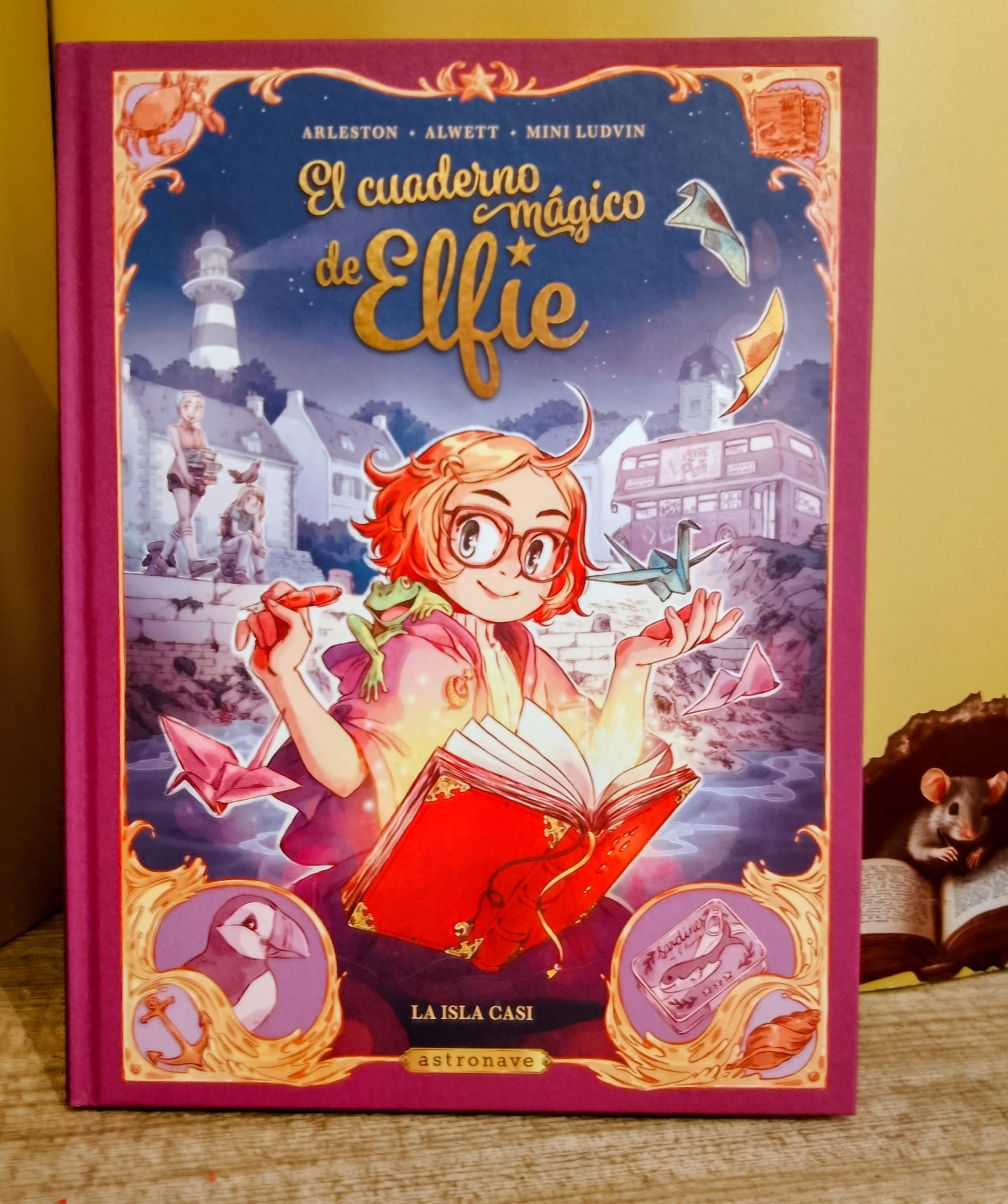 Club de lectura de 9 a 12 años: El cuaderno mágico de Elfie