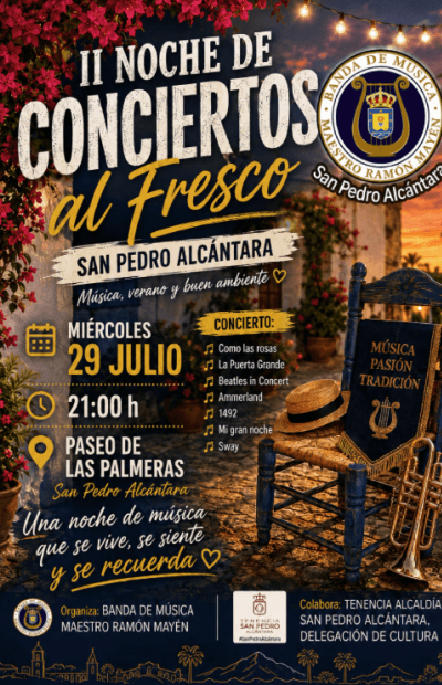 II Noche de Conciertos al Fresco
