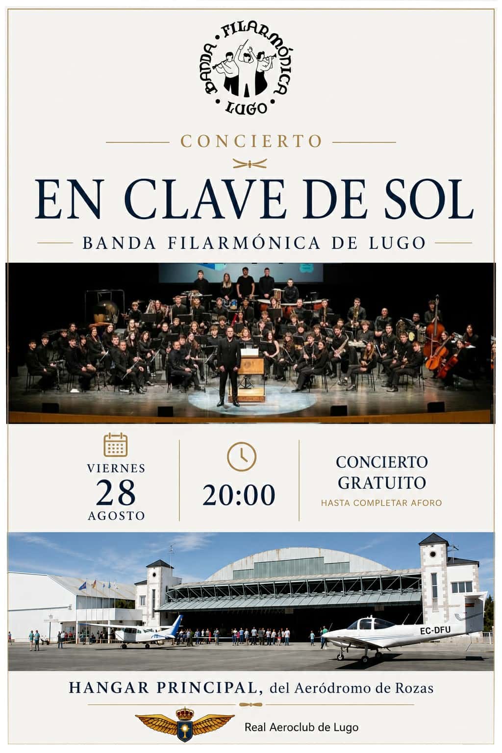 Concierto 'En Clave de Sol' de la Banda Filarmónica de Lugo