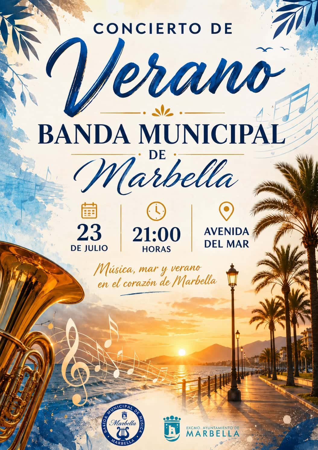 Concierto de Verano de la Banda Municipal de Música de Marbella