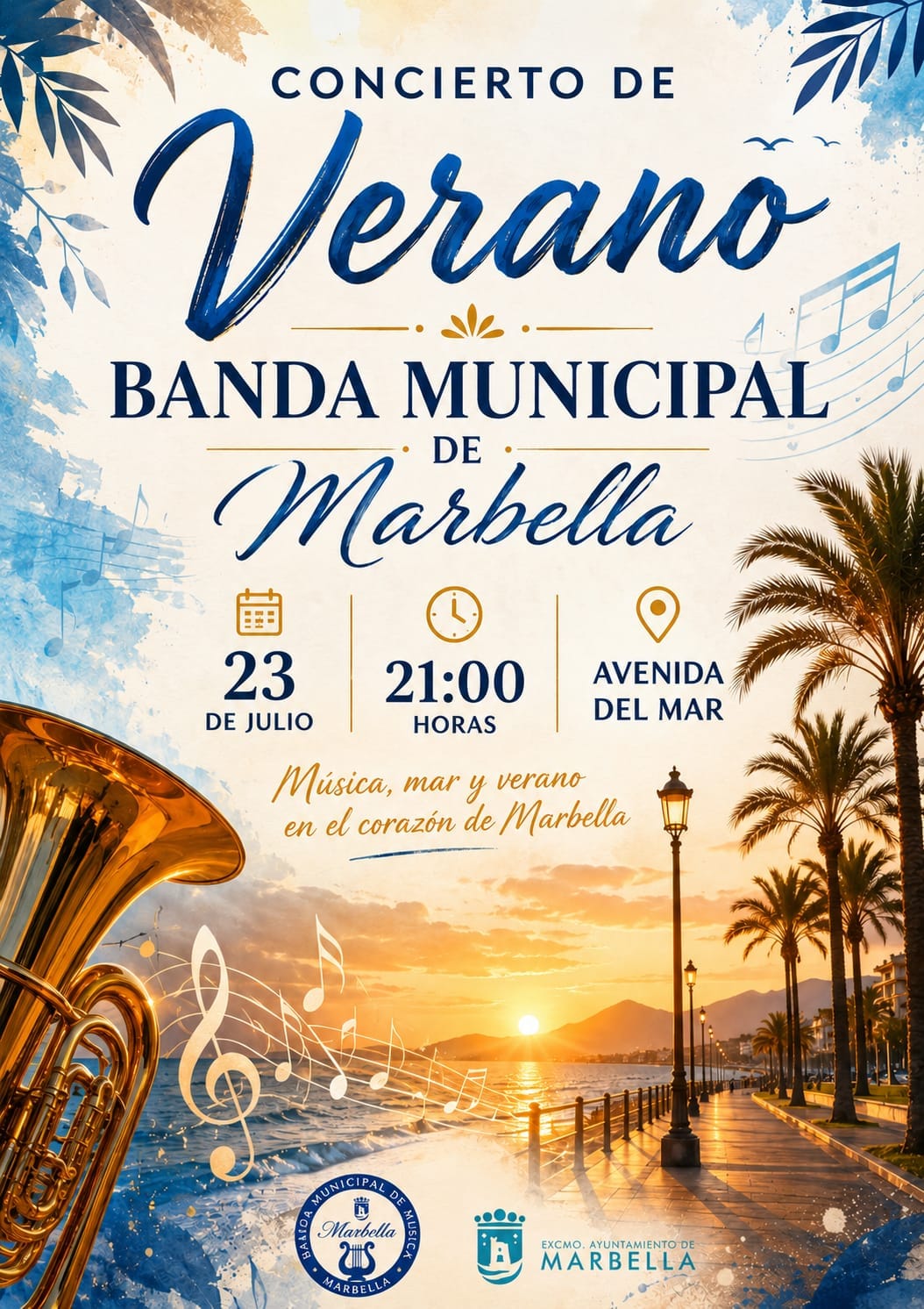 Concierto de Verano de la Banda Municipal de Música de Marbella