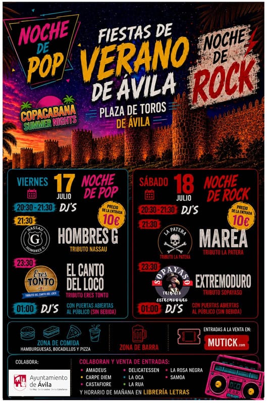 Homenaje al pop y rock