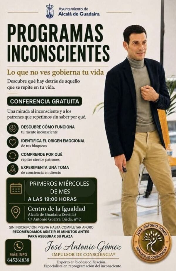 Programas inconscientes. Lo que no ves gobierna tu vida
