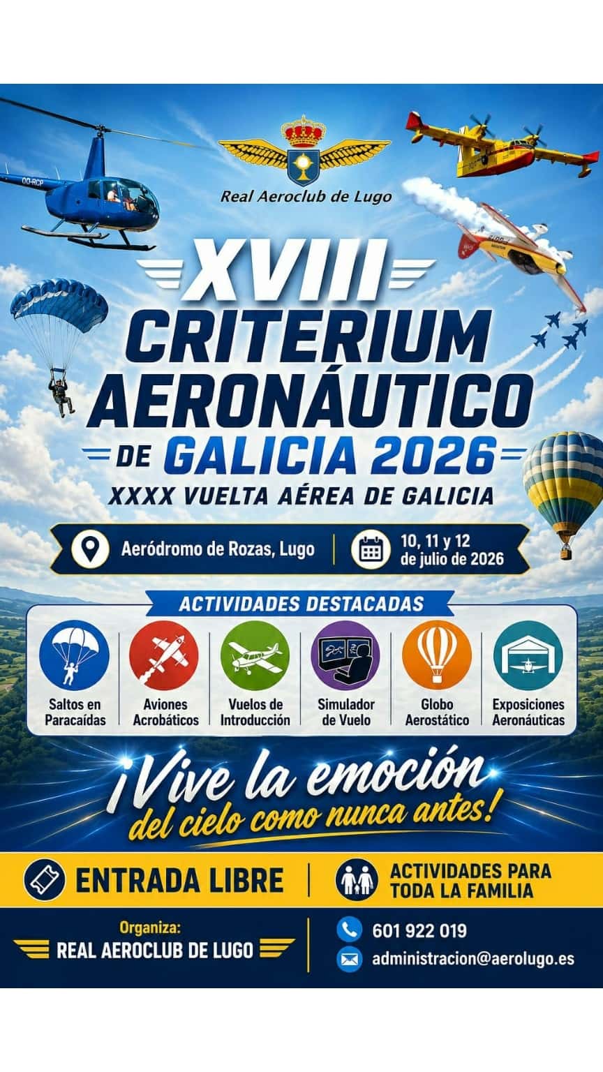 Criterium Aeronáutico de Galicia 2026