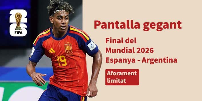 Pantalla gegant: Final del Mundial de Futbol 2026