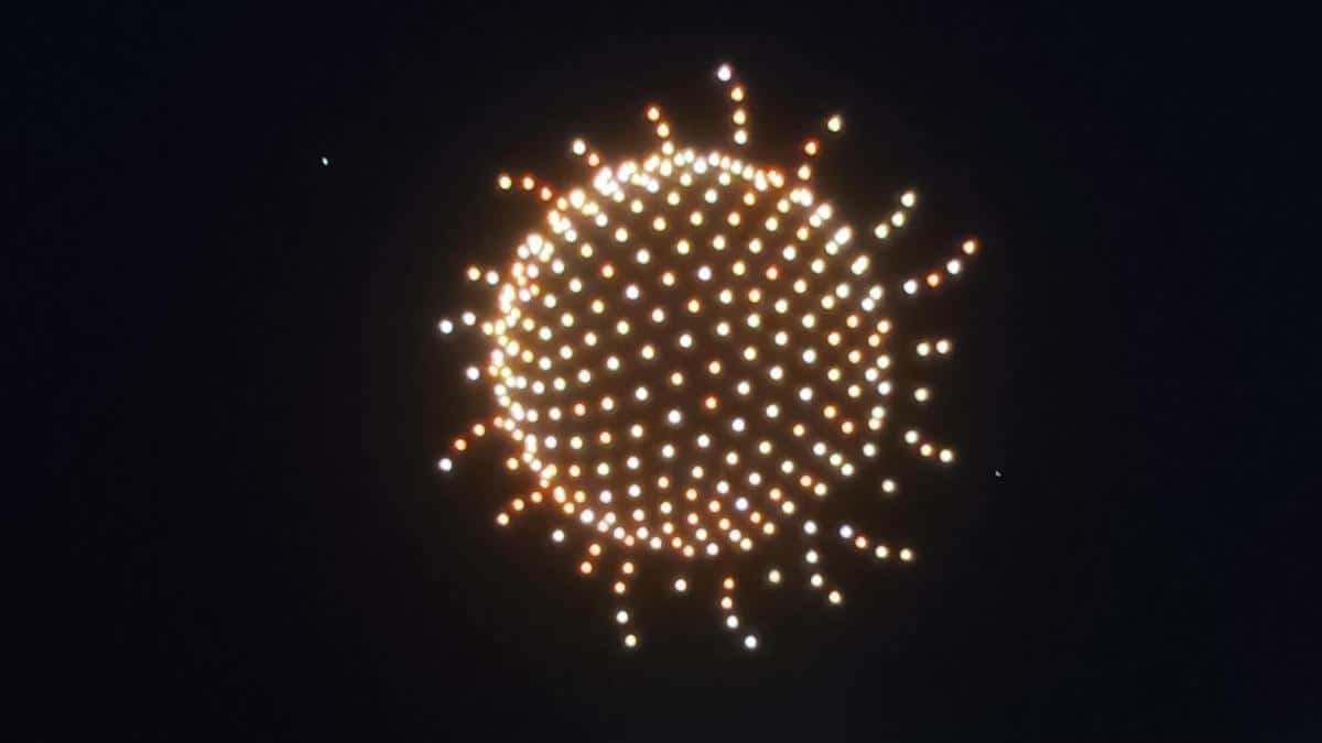 Espectáculo de drones Dron Show Zamora
