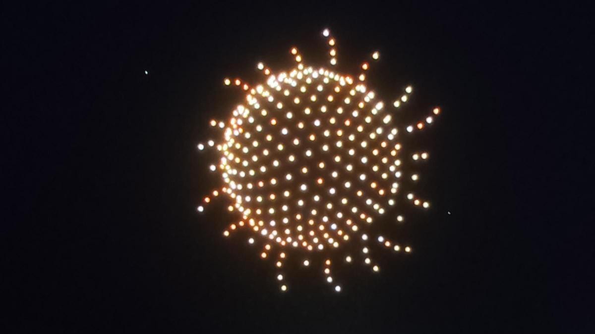 Espectáculo de drones Dron Show Zamora