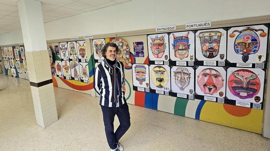 Entroido na 'raia', en Teis