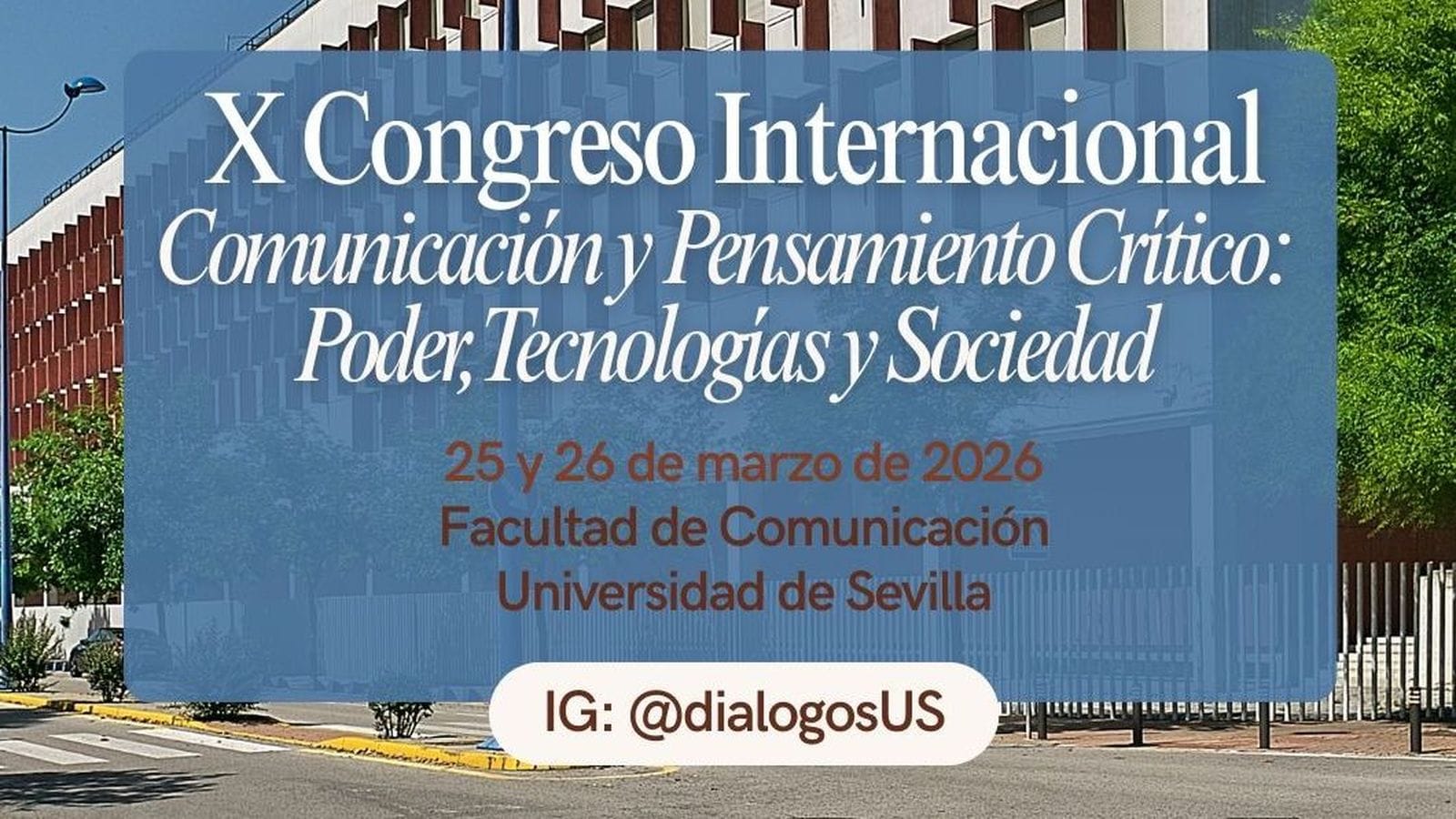 Décimo Congreso Internacional de Comunicación y Pensamiento Crítico