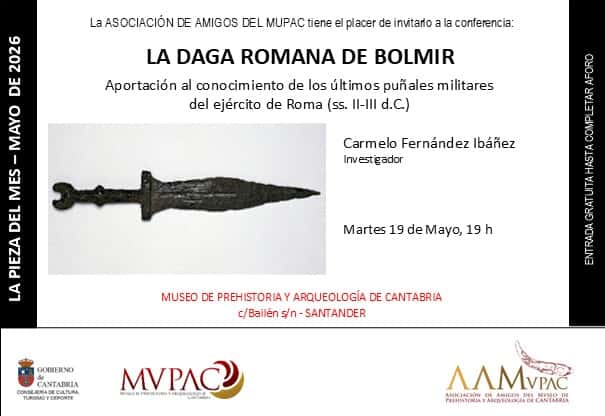 La Pieza del Mes: La daga romana de Bolmir