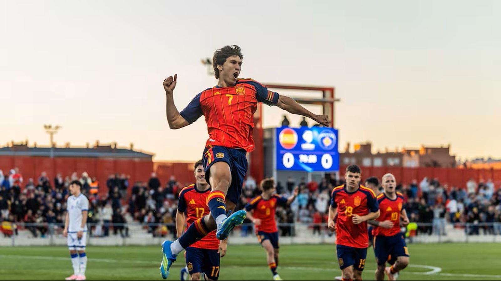 Amistoso sub-20: selección española - México
