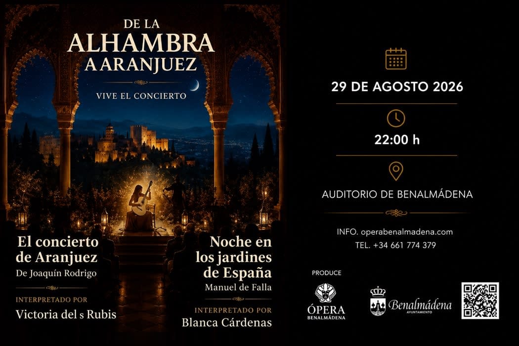 De la Alhambra a Aranjuez. Un viaje sinfónico por la música española