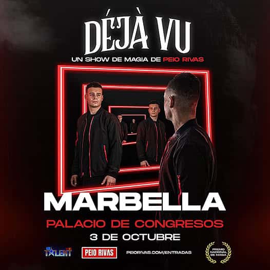 Show de Magia Dèjá Vu de Peio Rivas