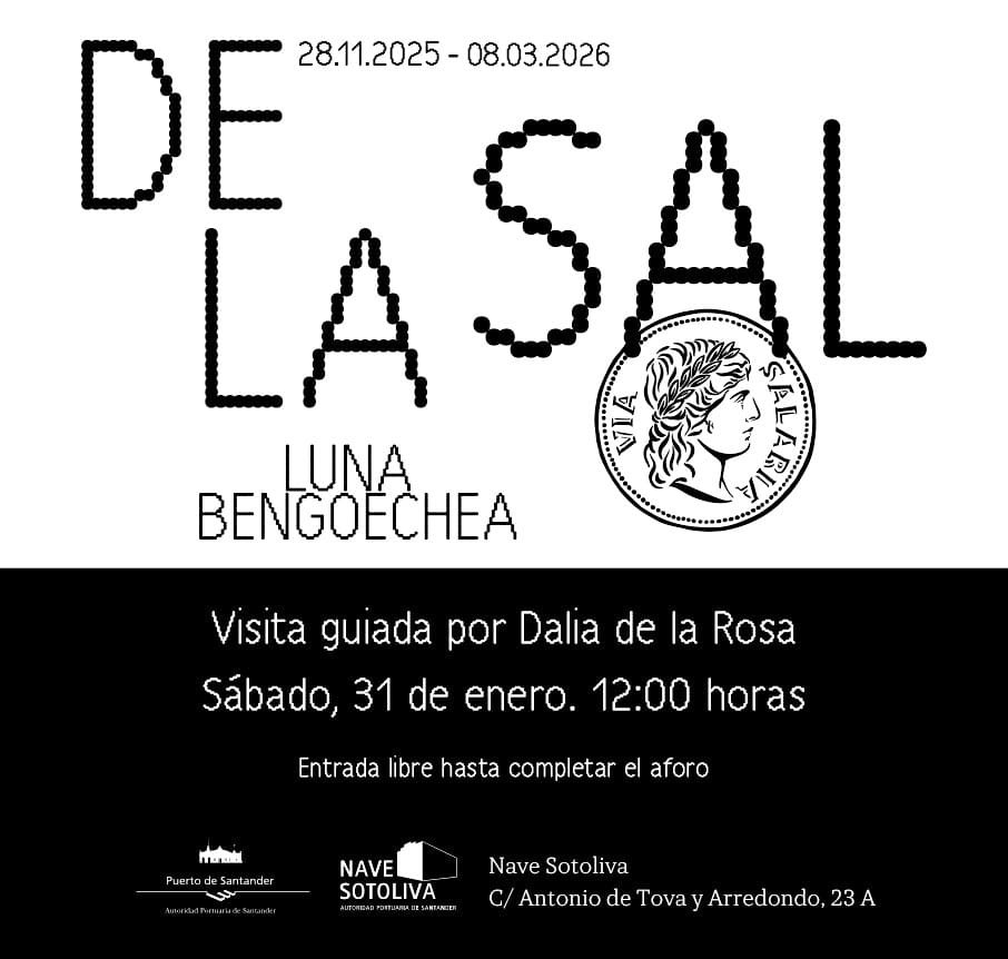 Visita guiada a la exposici贸n 'De la sal' con Dalia de la Rosa
