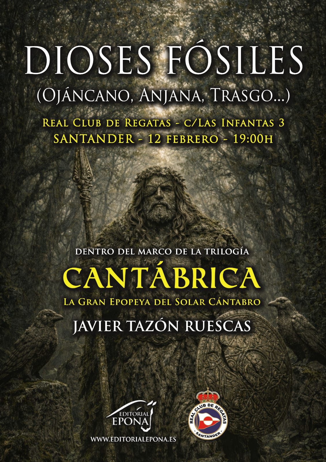 Dioses Fósiles, charla de Javier Tazón