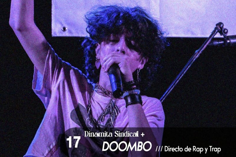 Doombo, rap y trap, en el ciclo Es viernes y el cuerpo lo sabe