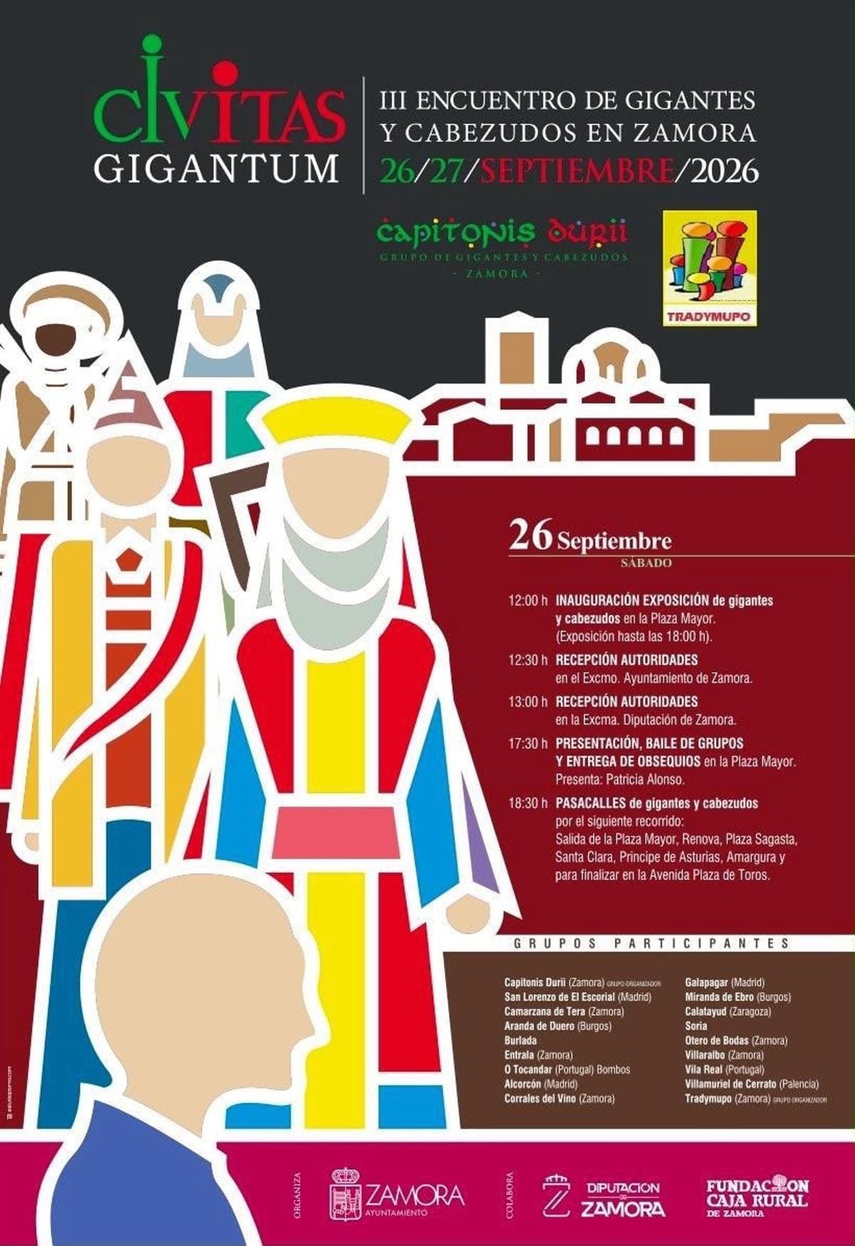 III Encuentro de Gigantes y Cabezudos Civitas Gigantum