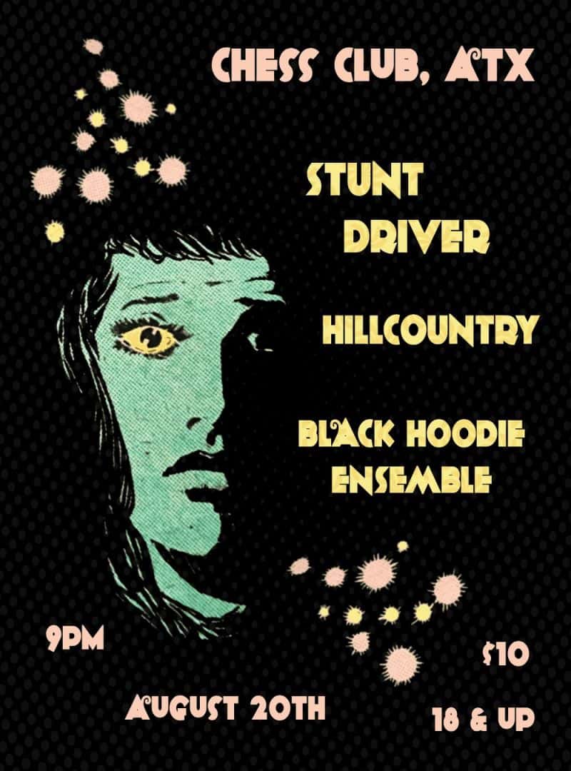 Stunt Driver / Hillcountry / Black Hoodie Ensemble