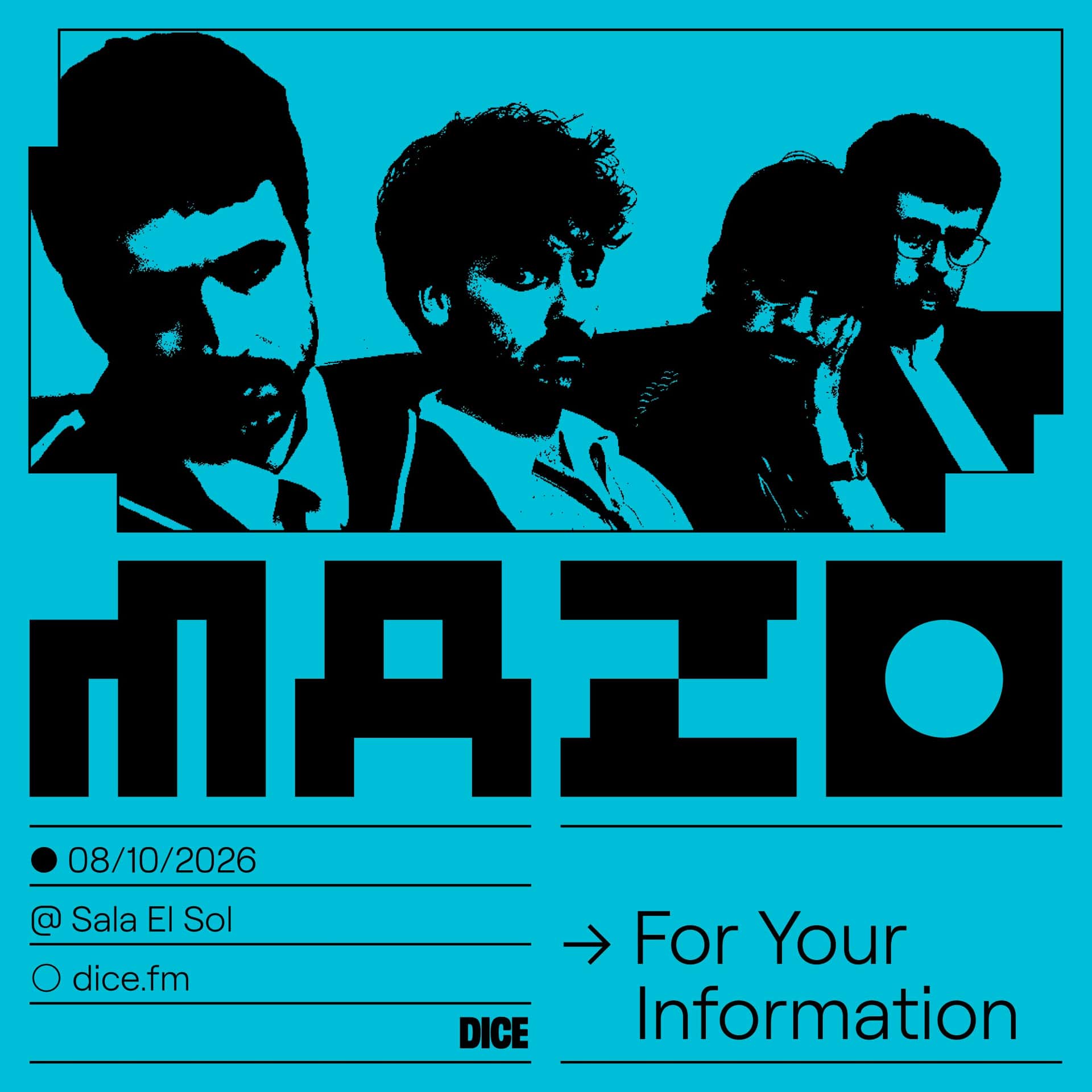 For Your Information en Mazo