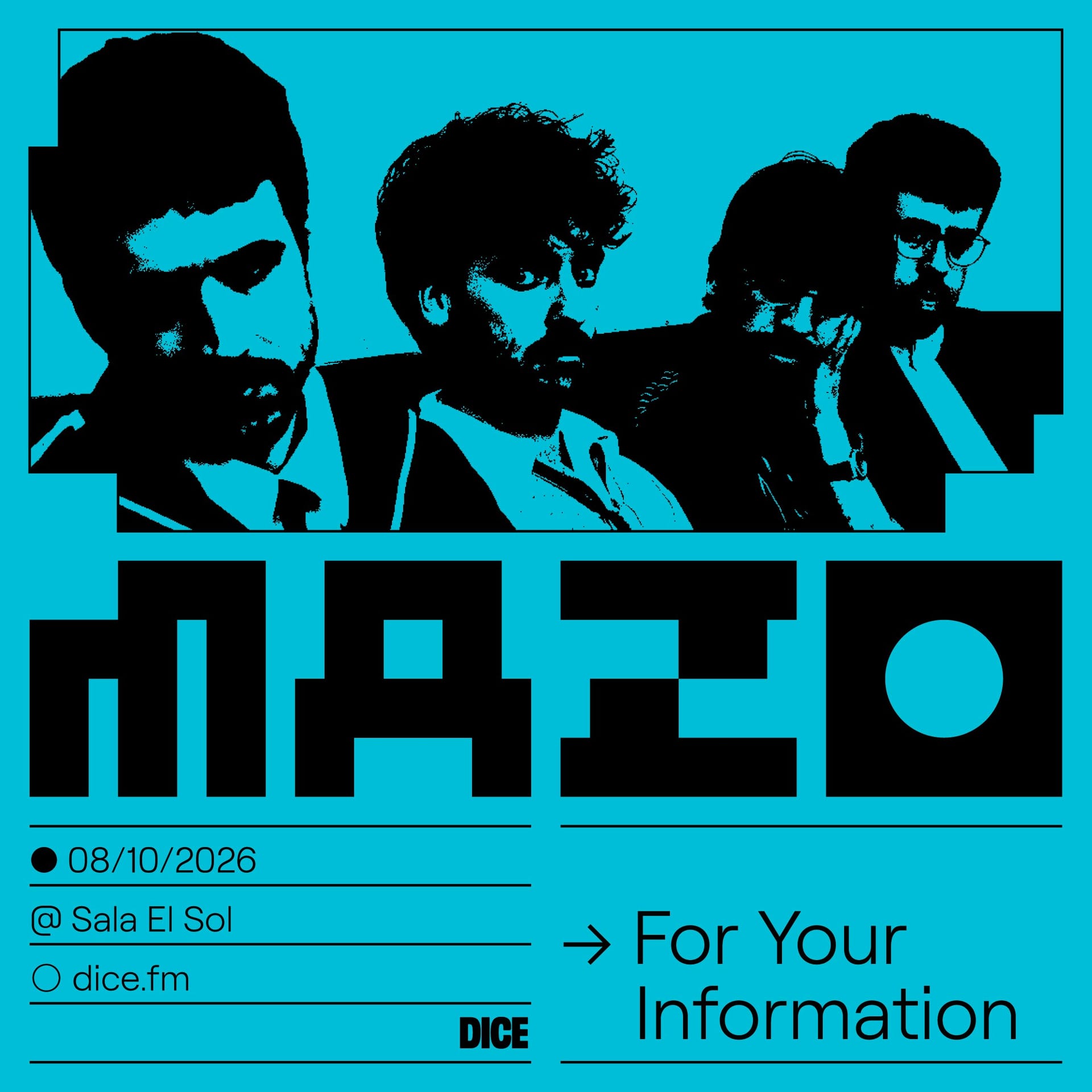 For Your Information en Mazo