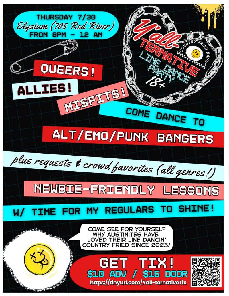 Y'allternative Dance Party: Emo/Punk Line Dancing