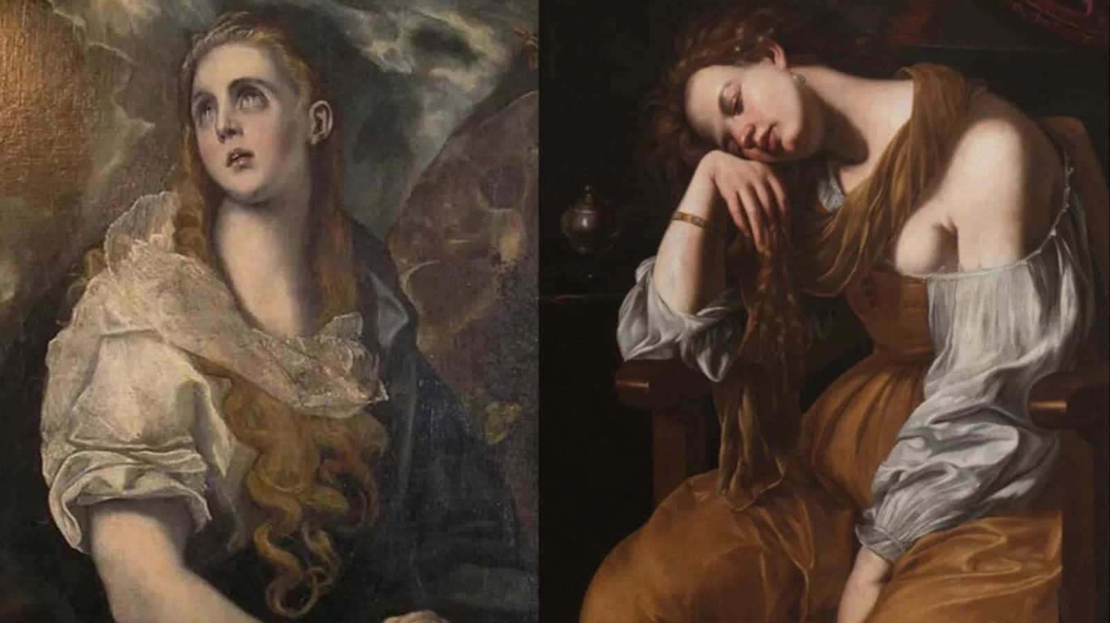 Exposición de las obras de Santa María Magdalena de El Greco y Gentileschi