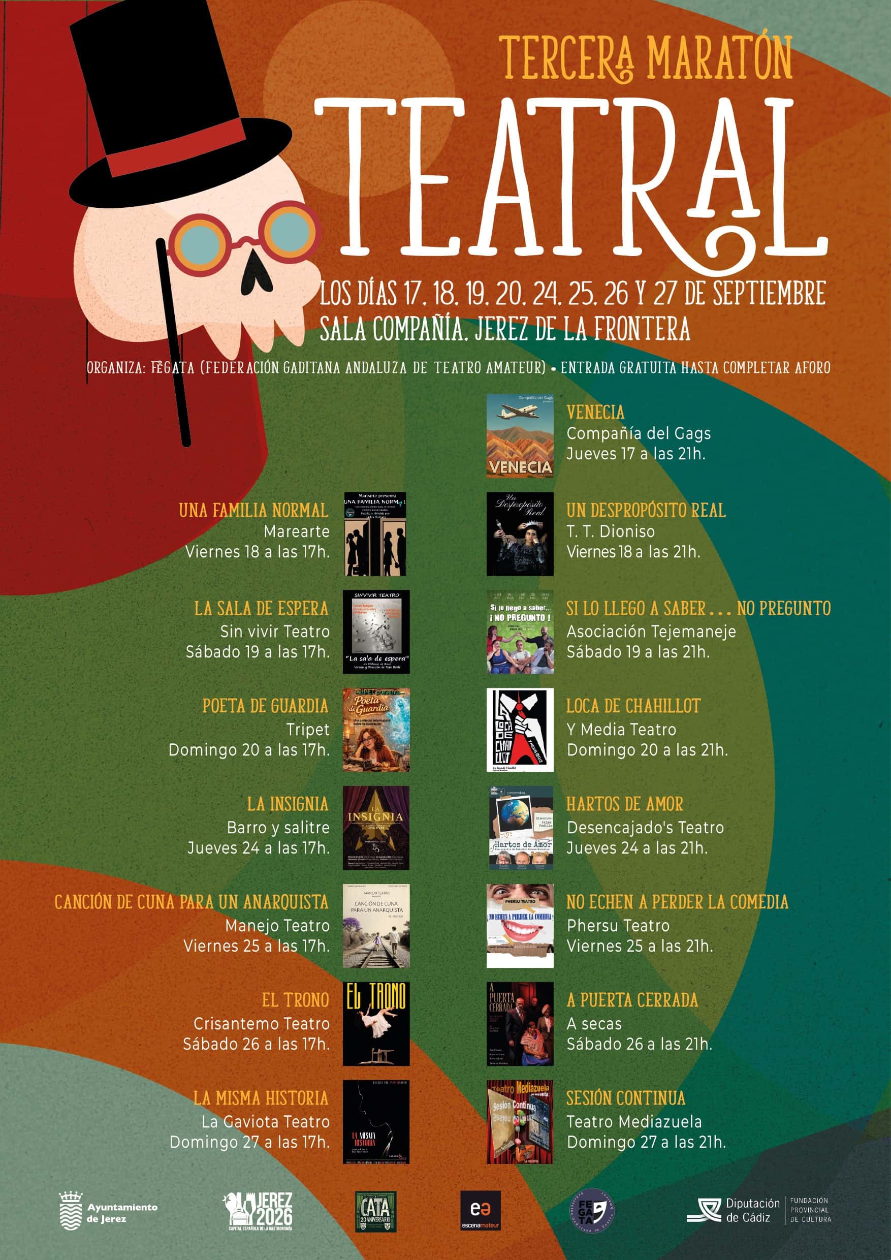 III Maratón Teatral. La insignia
