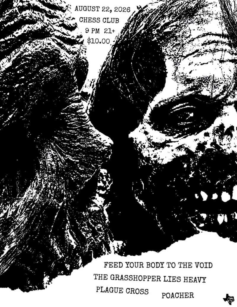 Plague Cross / Poacher / The Grasshopper Lies Heavy / Feed Your Body to the Void