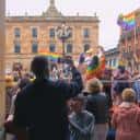 Proyección de la película 'Plaza Mayor'