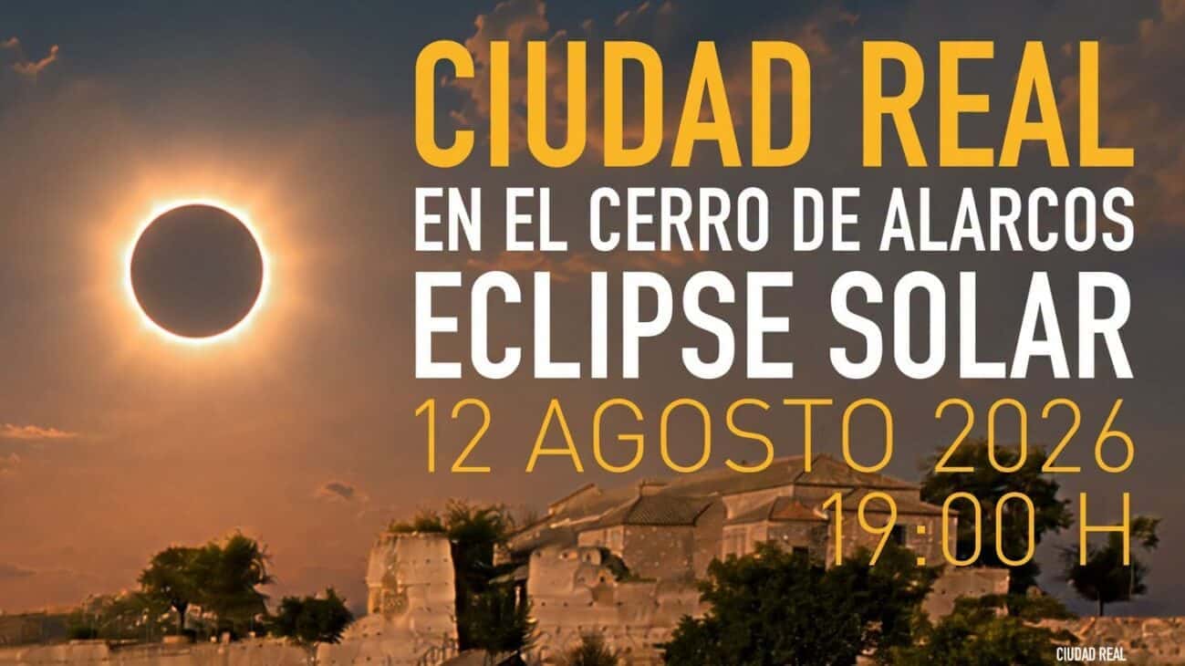 Observación del eclipse solar en el Cerro de Alarcos