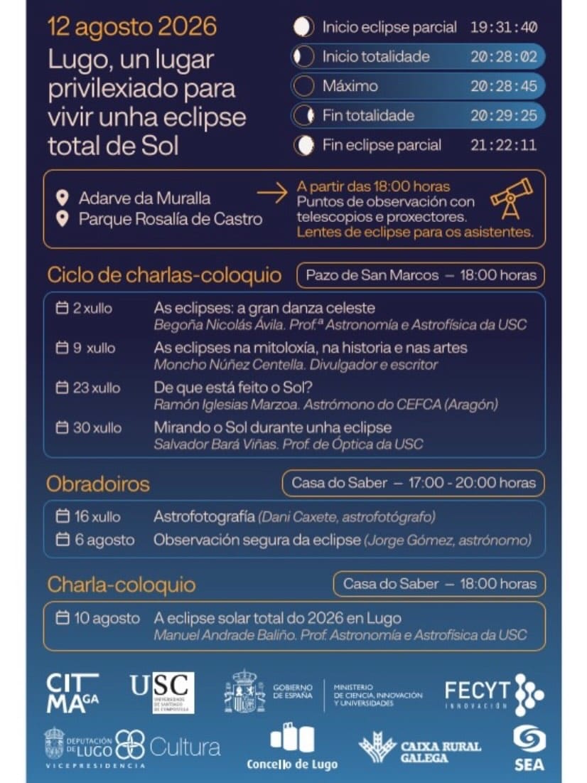 Charla 'As eclipses na mitoloxía, na historia e nas artes'