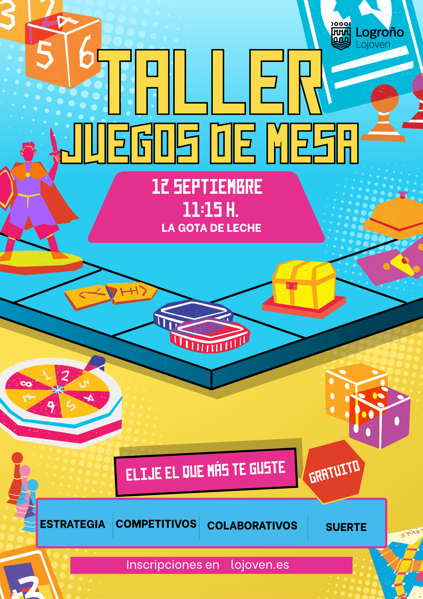 Taller juegos de mesa modernos