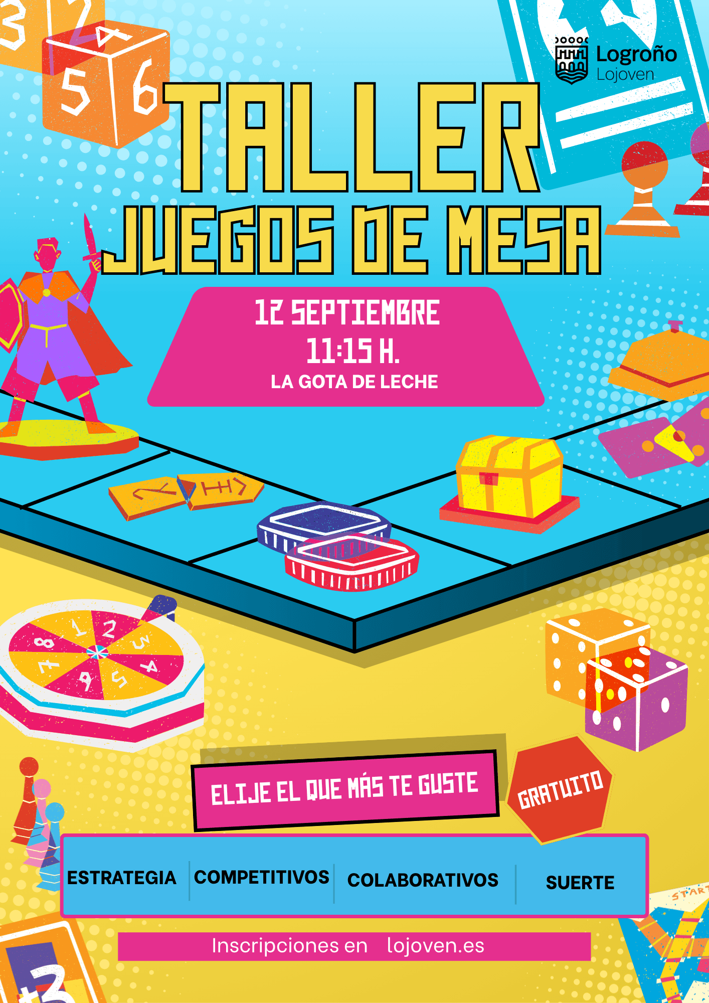 Taller juegos de mesa modernos