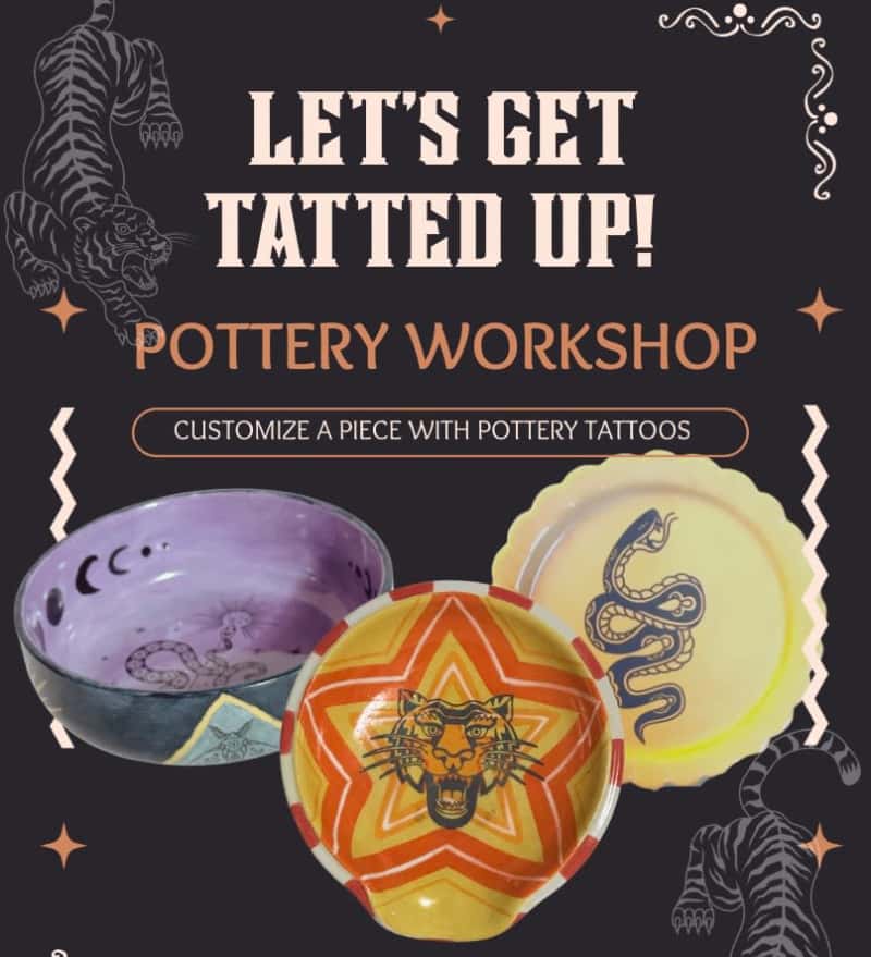 Pottery Workshop: Tatted Up!